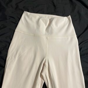 Fabletics Cream Leggings.